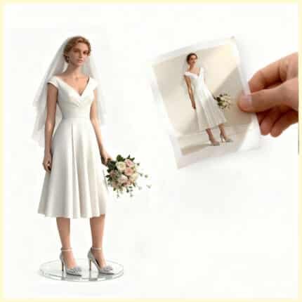 Custom Statues from Photo,Personalized Young people Statues ,35cm Design Your Own Personalised Mini Figurine-Special gifts for loved ones and relatives