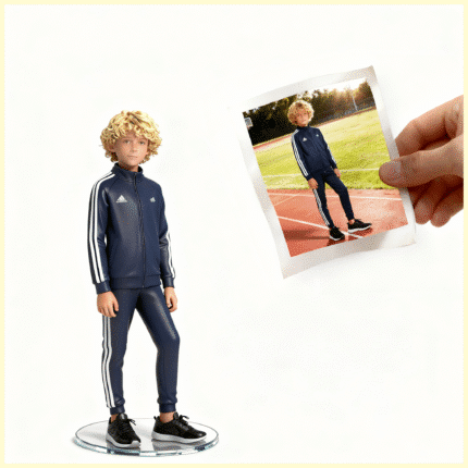 Custom Statues from Photo,Personalized for Whole Body 35cm,Design Your Own Personalised Mini Figurine,Personalized Statues are Suitable for Couples,Families